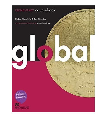 Livro Global Student's Book And Eworkbook - Elementary Coursebook