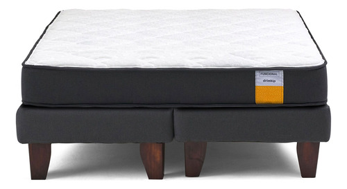 Base De Cama 2 Plazas Con Colchón