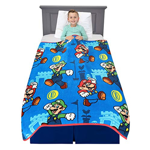 Franco Ropa De Cama Para Niños Manta De Felpa Súper Suave, 4