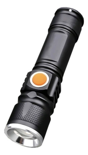 Lanterna Tática Militar Led T6 Zoom Potente Usb Recaregável