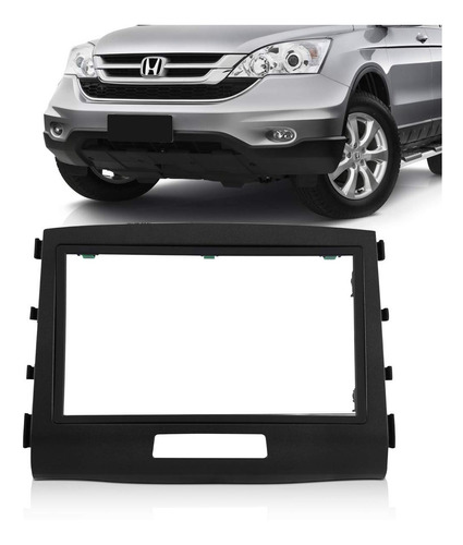 Moldura Dvd 2 Din Honda Crv 2012 2013 2014