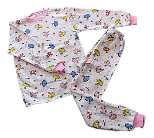 Pijama De Poliéster - 2 Piezas Niños 2-6 Años