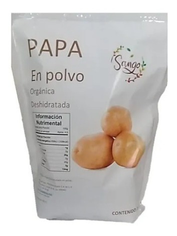 1 Kilo De Harina De Papa O Papa En Polvo Con Almidon