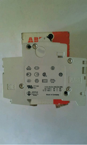 Interruptor Automatico  Abb S202 - C6