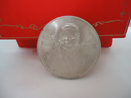 Moneda $100 Morelos Plata Real 0.720 Año 1978