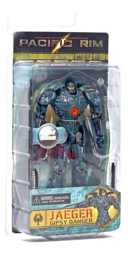 Mz Pacific Rim Jaeger Gipsy Danger Swords Acción Figura
