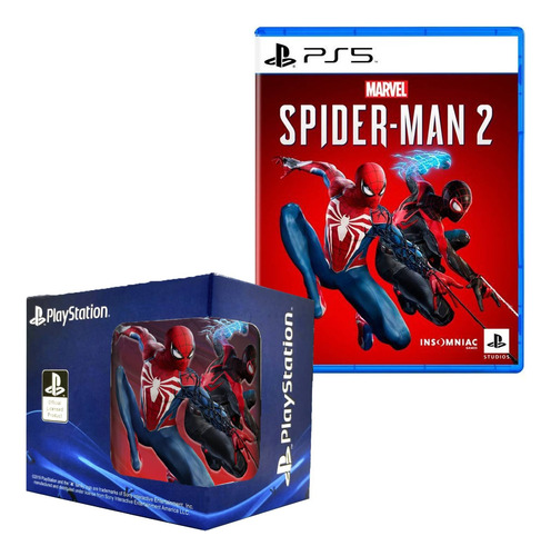 Spider-man 2 Playstation 5 Y Taza 2