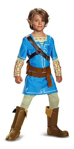 Traje De Aliento Para Aliento Link Of The Wild, Azul, Grande