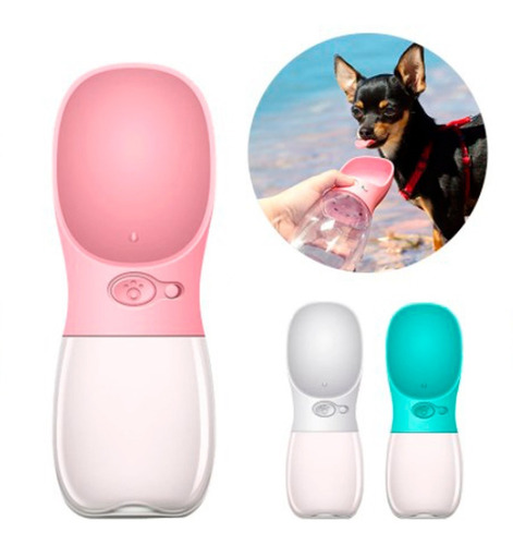 Botella De Agua De Paseo Para Mascota