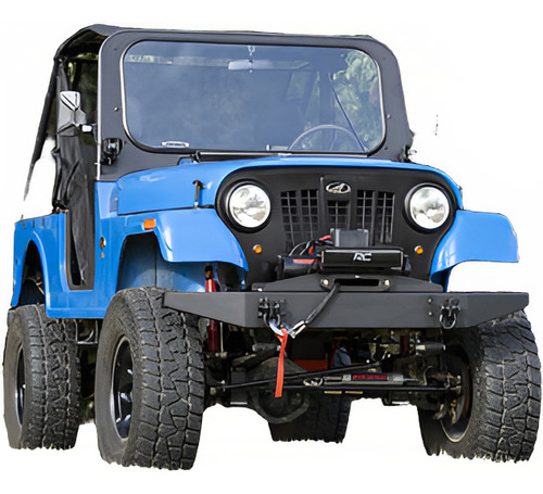 Base De Montaje Con Winch Mahindra Roxor 4wd 2018-2021