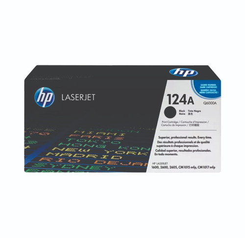 Toner Hp Q6000a  Negro 124a 124 Original Tienda Oficial