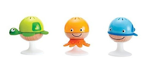 Hape Stayput Baby Animal Toy Rattles Multi 5 X 2