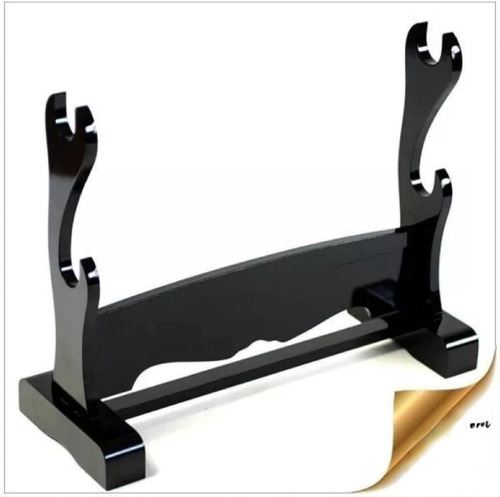 Soporte Porta Mesa Kake Katana Doble Madera