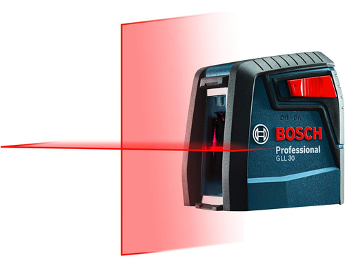 Nivel Láser De Línea Cruzada Bosch Gll30, Autonivelante, 9 M