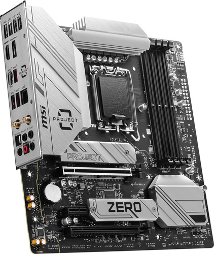 Msi B760m Project Zero Gaming Plotboard (support Gen Intel P