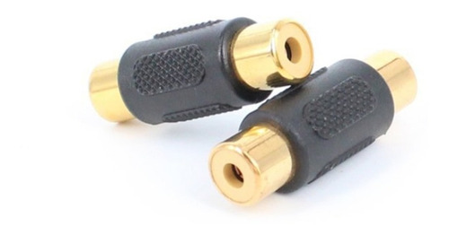 Ficha Adaptador Rca Hembra Rca Hembra Corto Audio 