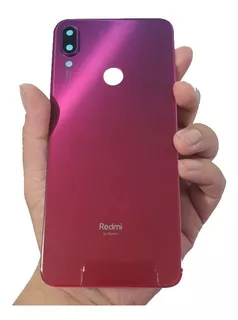 Tapa Xiaomi Redmi Note 7 Note 7 Pro Con Lente Cristal Camara