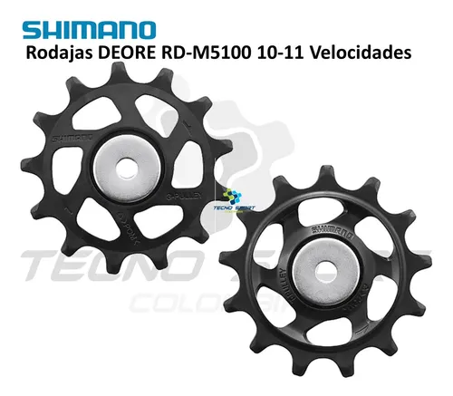 Rodajas Tensor Shimano Deore Roldana M5100 Bicicleta Mtb