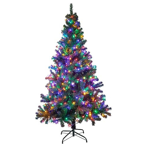 Árbol De Navidad Artificial Premium De 6 Pies 400 Luce...