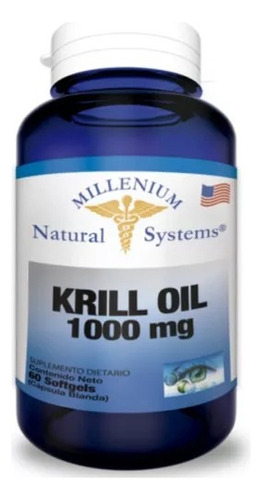 Krill Oil 1.000 Mg X 60 Softgel - Unidad a $104400