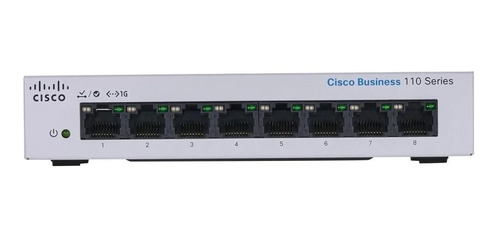 Switch Cisco Business 8 Puertos Gigabit Cbs110-8t-d-na