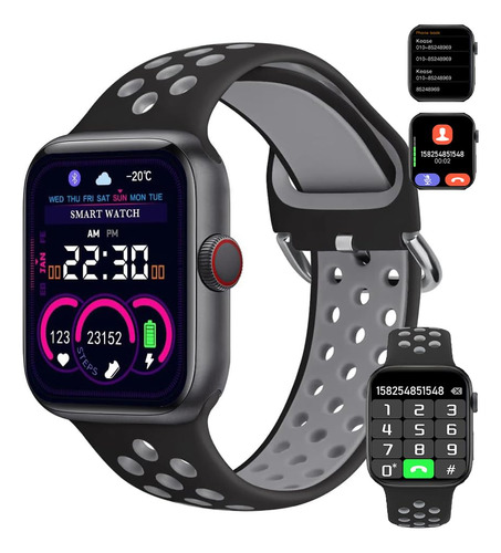 Qidoou Smart Watch Para Android Amp; Ios Phones, Hgq6d