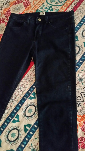 Pantalón De Jean Nena Talle 12 Años Recto Y Elastizado