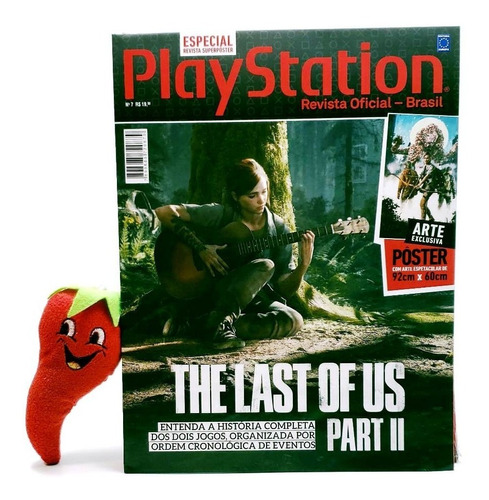 Revista Superpôster Playstation - The Last Of Us Part Ii