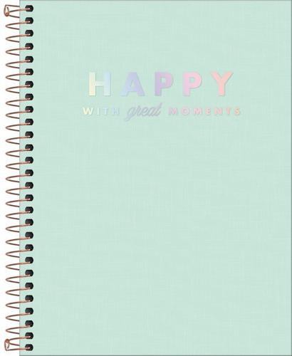 Caderno 80 Tilibra Happy Vd 307009      