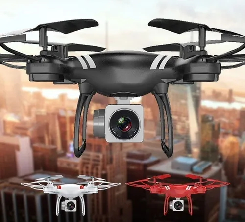 Drone HJHRC Ky101 KY101 A reo con c mara HD negro 2.4GHz 1 bater a