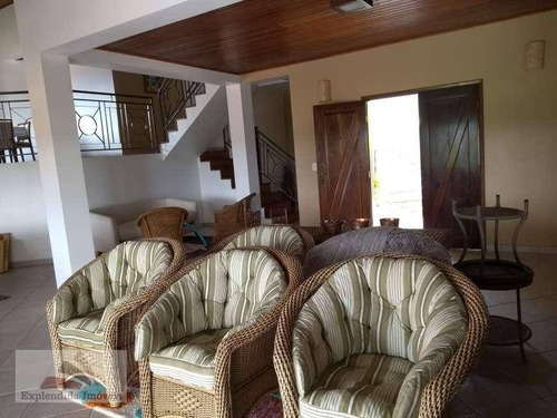 Chácara Com 5 Dormitórios À Venda, 890 M² Por R$ 3.000.000,00 - Centro - Biritiba Mirim/sp - Ch0001