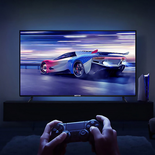 Pantalla Smart Tv Weyon 55 Pulgadas Android Tv 4k Hdr Led