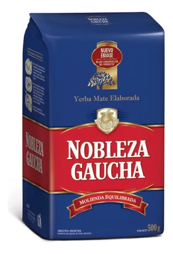 comprar Yerba Mate Nobleza Gaucha 500 Grs Pack X 10 Unidades
