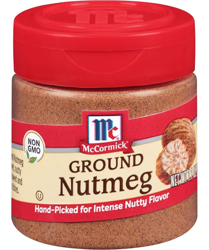 Mccormick Ground Nutmeg (nuez Moscada) 31 Grs