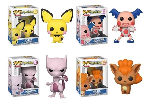 Pichu Mewtwo Pokemon Mr Mime Vulpix All in StockChoose your style Pichu Mewtwo Pokemon Mr Mime Vulpix All in StockChoose your style