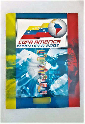 Album Panini Futbol Copa America Venezuela 2007 Completo