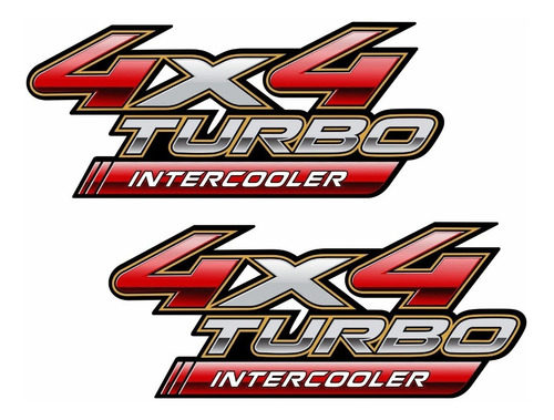 Adesivo Toyota Hilux 4x4 Turbo Intercooler 2012 Hlx09