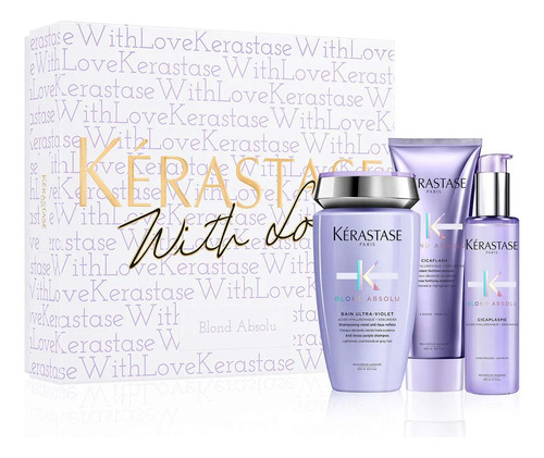 Kerastase  Blond Absolu Cofre Shamp/cicaflash/cicaplasme