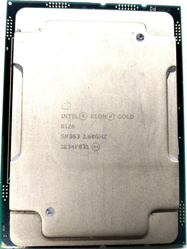 Procesador Intel Xeon Gold 6126 Sr383 2.60 Ghz Xeon Oro (Usado)