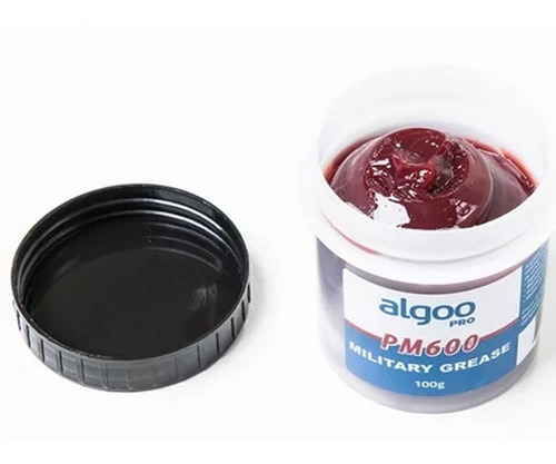 Imagem 2 de 2 de Graxa Militar Pm600 100gr Algoo Suspensão Resistente Água