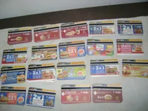 Comprar 19 Tarjetas Subtepass Serie 1 Burger King Mc Donalds Ver