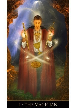 Imagen 4 de 5 de Tarot Thelema, Las Cartas Están En Ingles.