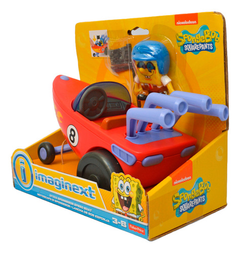 Lancha De Bob Esponja Spongebob Imaginext Fisher Price