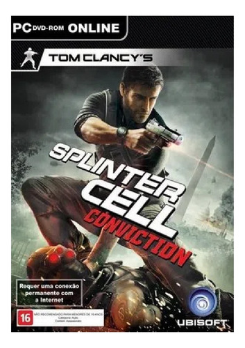 Jogo Tom Clancys Splinter Cell Conviction Para Pc Ubisoft  Conviction Standard Edition Ubisoft Pc Físico