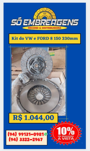 Imagem 2 de 5 de Kits De Embreagens Linha Leve, Agrícola E Truck