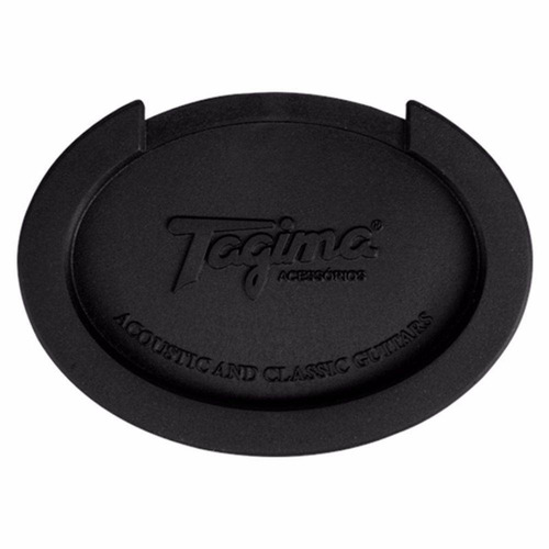 Imagem 1 de 1 de Anti Feedback Para Violão Tagima Aço/nylon Oval Taf 1 Bk