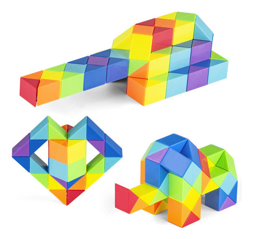 Cubos De Serpiente Mágica De Juguete Mini Serpientes Cubos D