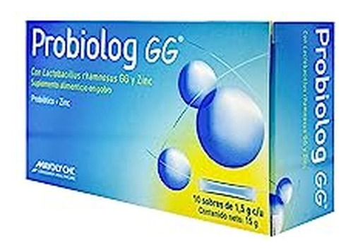 Probiolog Gg Suplemento Alimenticio 15 Gr Polvo Caja C/10 So