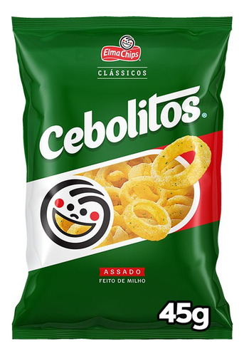 Salgadinho Cebola Elma Chips Cebolitos 45G