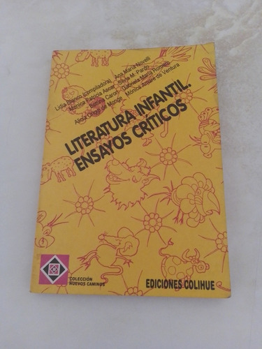 Literatura Infantil - Ensayos Críticos - Lidia Blanco - Pa